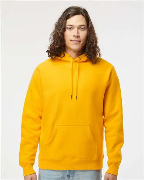 Independent Trading Co. Ind5000p Legend - Premium Heavyweight Cross-grain Hooded Sweatshirt - Gold