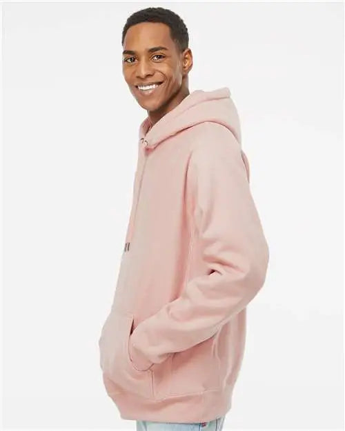 Independent Trading Co. Ind5000p Legend - Premium Heavyweight Cross-grain Hooded Sweatshirt - Dusty Pink
