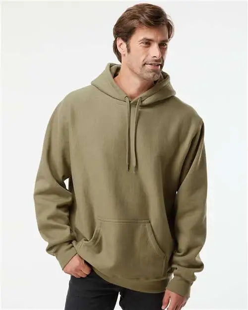 Independent Trading Co. Ind5000p Legend - Premium Heavyweight Cross-grain Hooded Sweatshirt - Olive