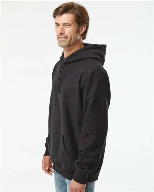 Independent Trading Co. Ind5000p Legend - Premium Heavyweight Cross-grain Hooded Sweatshirt - Charcoal Heather