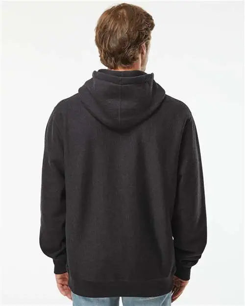 Independent Trading Co. Ind5000p Legend - Premium Heavyweight Cross-grain Hooded Sweatshirt - Charcoal Heather