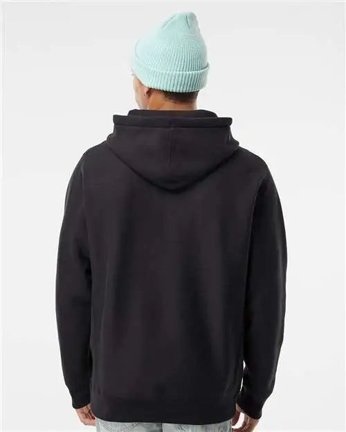 Independent Trading Co. Ind5000p Legend - Premium Heavyweight Cross-grain Hooded Sweatshirt - Black