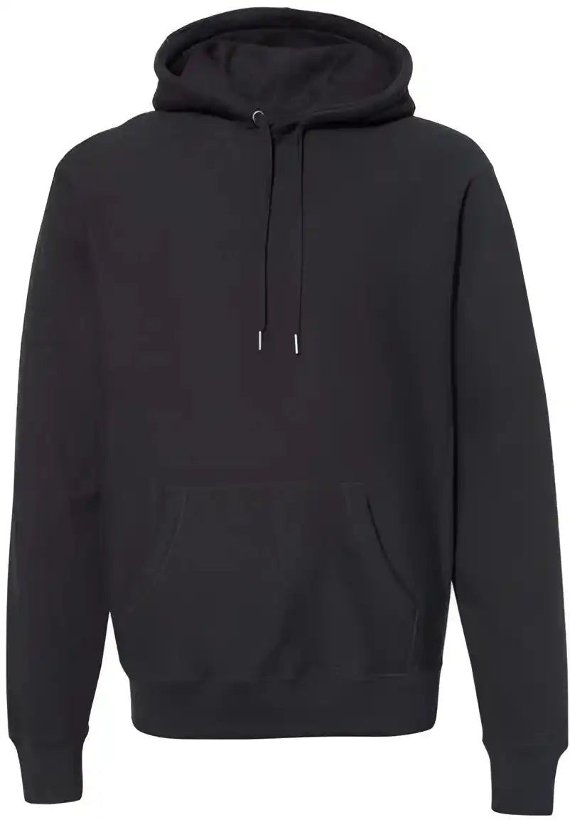 Independent Trading co Ind5000p Legend Premium Heavyweight Cross Grain Hooded Sweatshirt Black