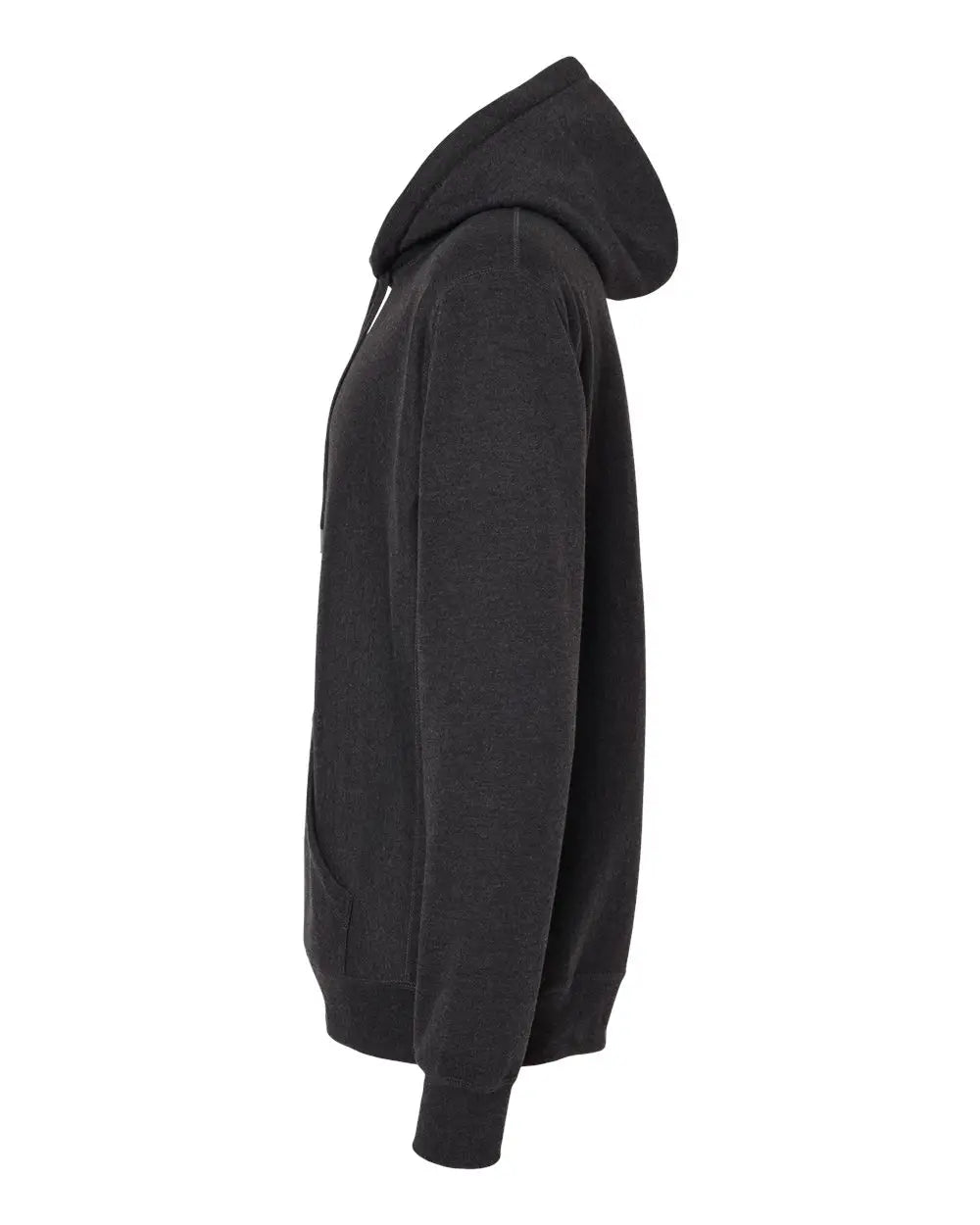 Independent Trading Co. Ind5000p Legend - Premium Heavyweight Cross-grain Hooded Sweatshirt - Charcoal Heather