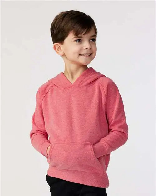 Independent Trading Co. Prm10tsb Toddler Special Blend Hooded Raglan Sweatshirt - Pomegranate
