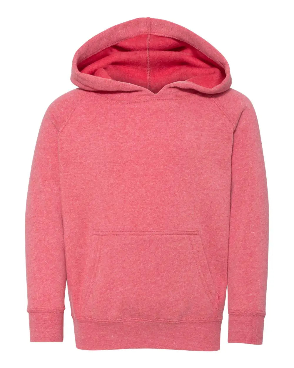 Independent Trading Co. Prm10tsb Toddler Special Blend Hooded Raglan Sweatshirt - Pomegranate - Cardinal / 2t