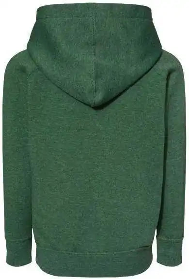 Independent Trading co Prm10tsb Toddler Special Blend Raglan Hooded Sweatshirt - Moss