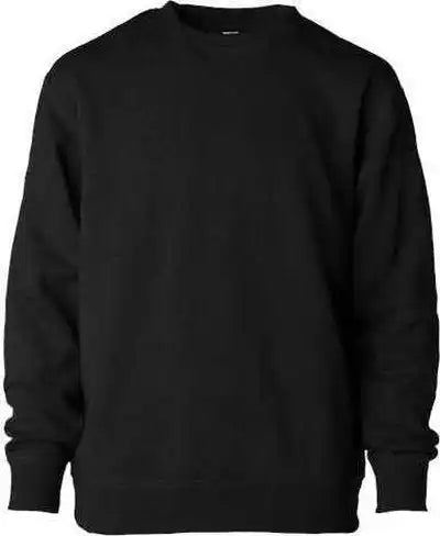Independent Trading co Prm10tsbc Toddler Lightweight Special Blend Crewneck Sweatshirt - Black