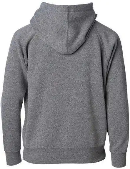 Independent Trading co Prm10tsbz Toddler Lightweight Special Blend Raglan Zip Hood Nickel