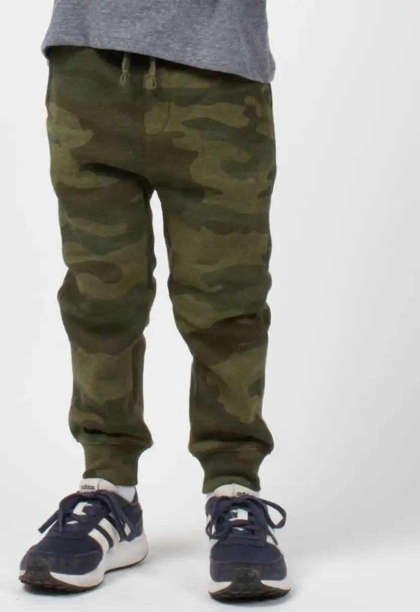 Independent Trading co Prm11pnt Toddler Lightweight Special Blend Sweatpants Forest Camo Heather