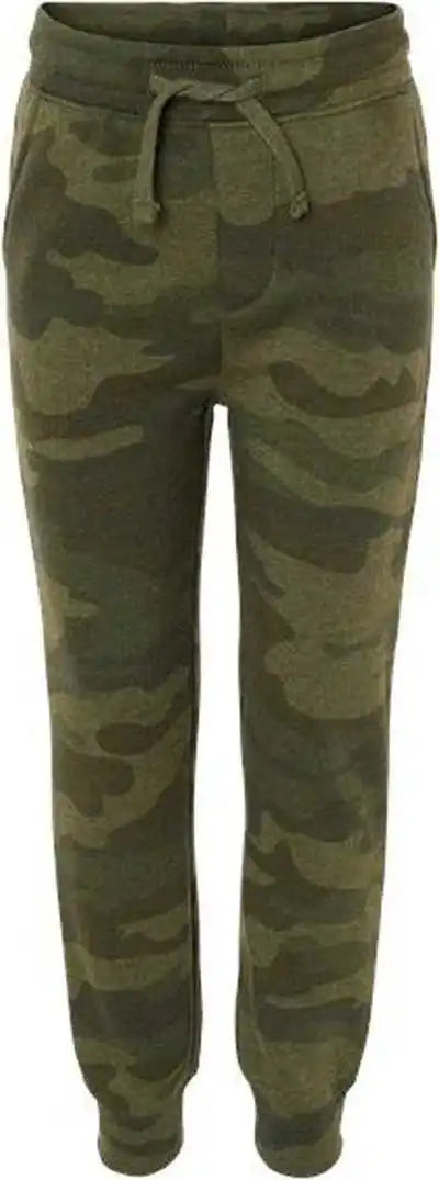 Independent Trading co Prm11pnt Toddler Lightweight Special Blend Sweatpants Forest Camo Heather
