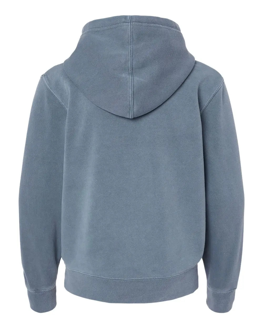 Independent Trading Co. Prm1500y Youth Midweight Pigment-dyed Hooded Sweatshirt - Pigment Slate Blue