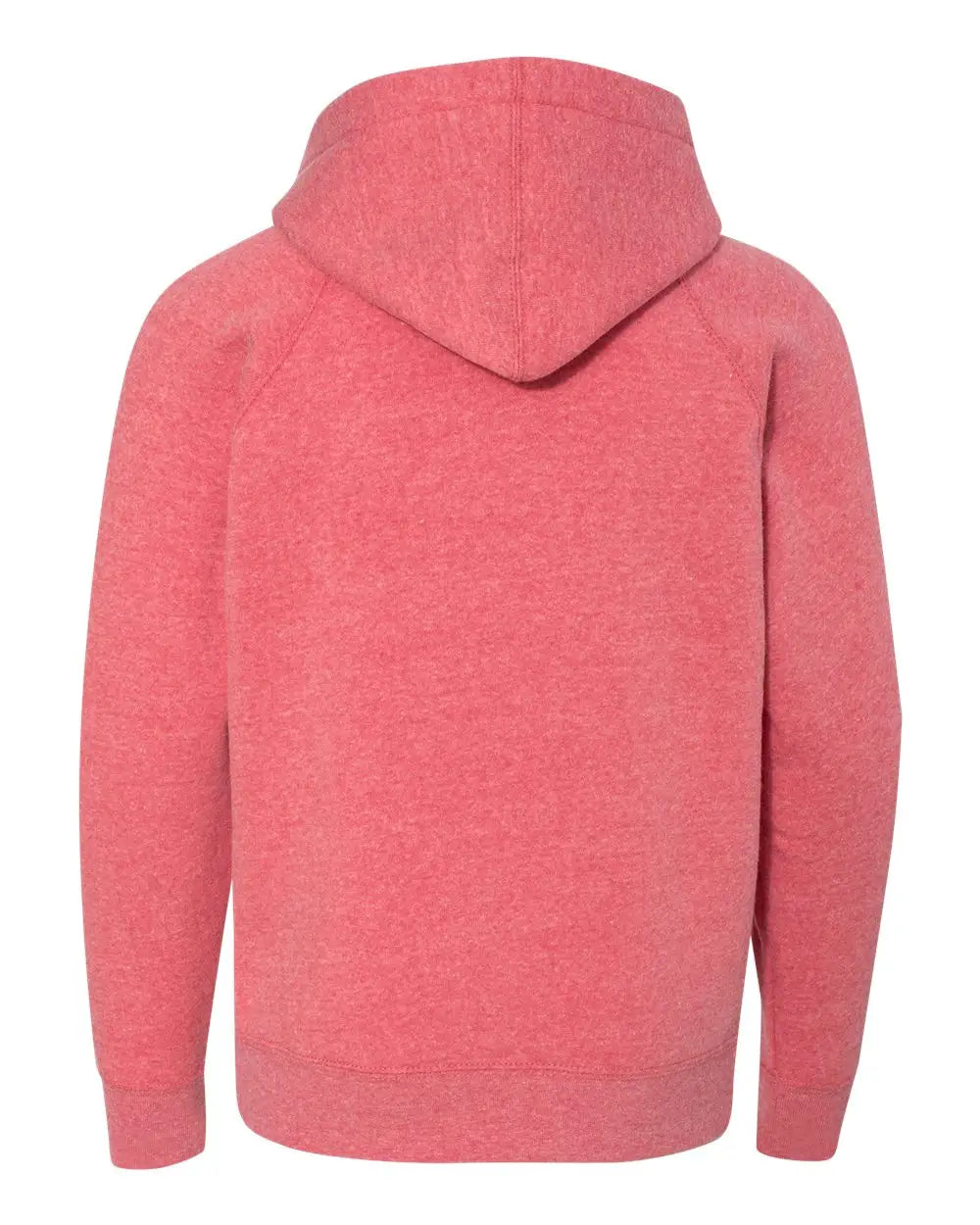 Independent Trading Co. Prm15ysb Youth Lightweight Special Blend Raglan Hooded Sweatshirt - Pomegranate