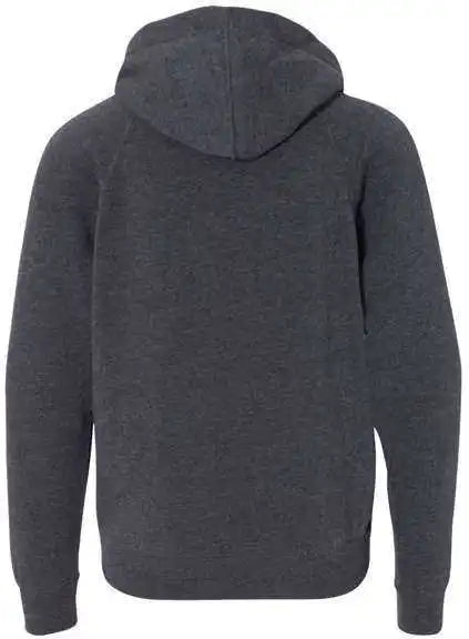 Independent Trading co Prm15ysb Youth Special Blend Raglan Hooded Sweatshirt Midnight Navy