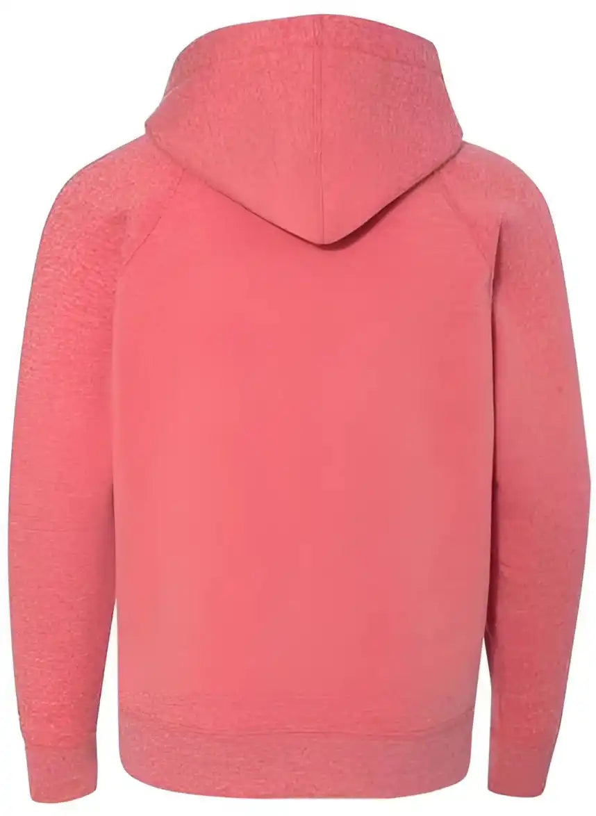 Independent Trading co Prm15ysb Youth Special Blend Raglan Hooded Sweatshirt - Pomegranate