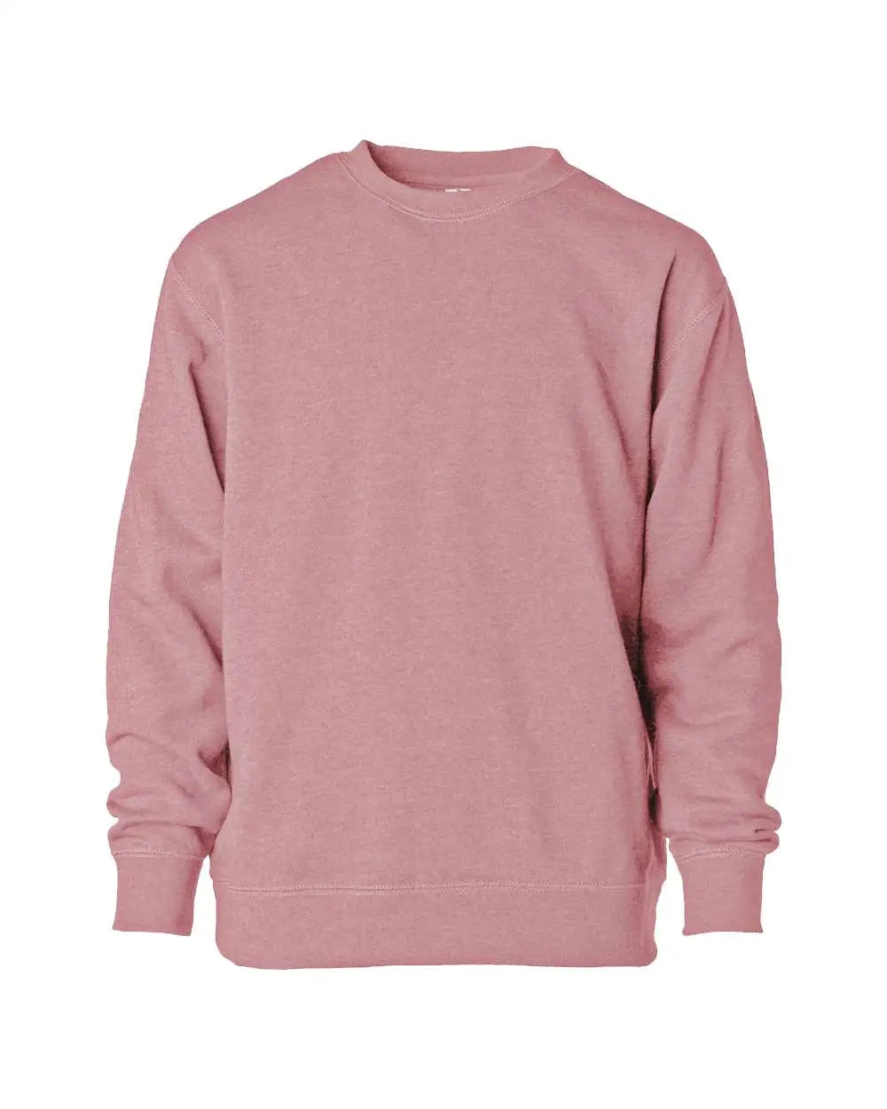 Independent Trading Co. Prm15ysbc Youth Lightweight Special Blend Crewneck Sweatshirt - Orchid Heather - Purple / Xs