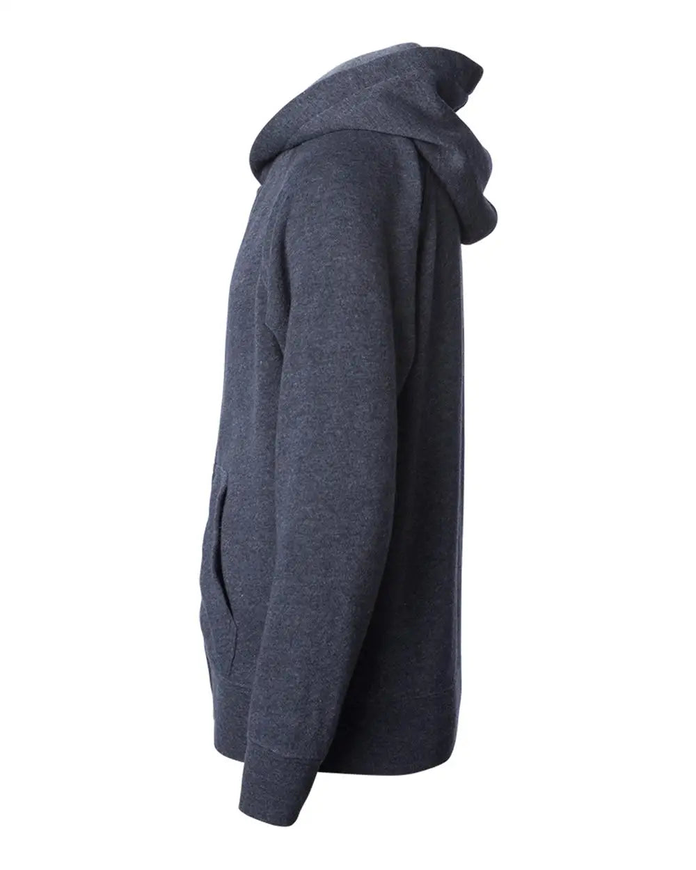 Independent Trading Co. Prm15ysbz Youth Lightweight Special Blend Raglan Zip Hood - Midnight - Navy / Xs