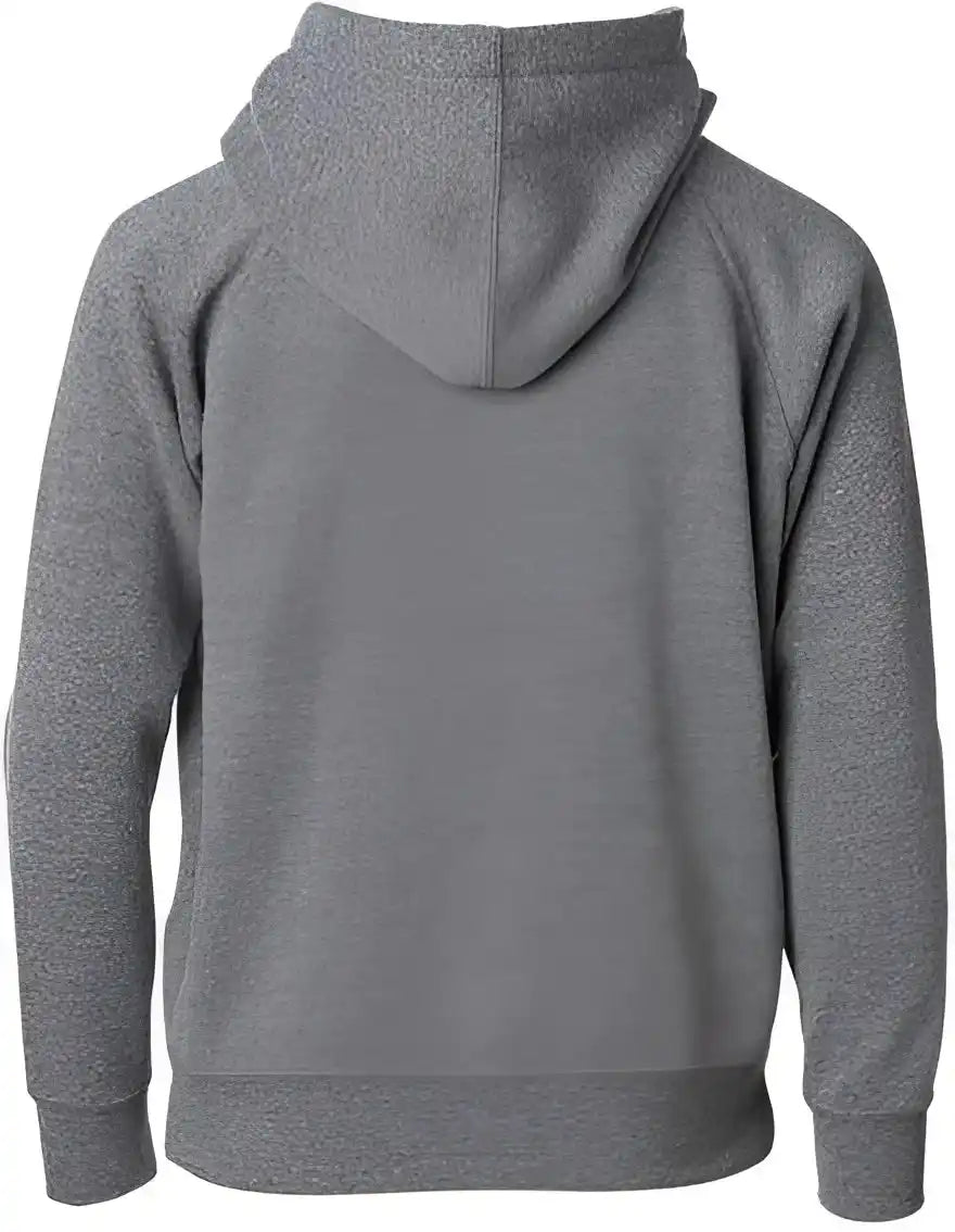 Independent Trading co Prm15ysbz Youth Lightweight Special Blend Raglan Zip Hood Nickel