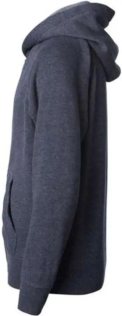 Independent Trading co Prm15ysbz Youth Lightweight Special Blend Raglan Zip Hood - Midnight