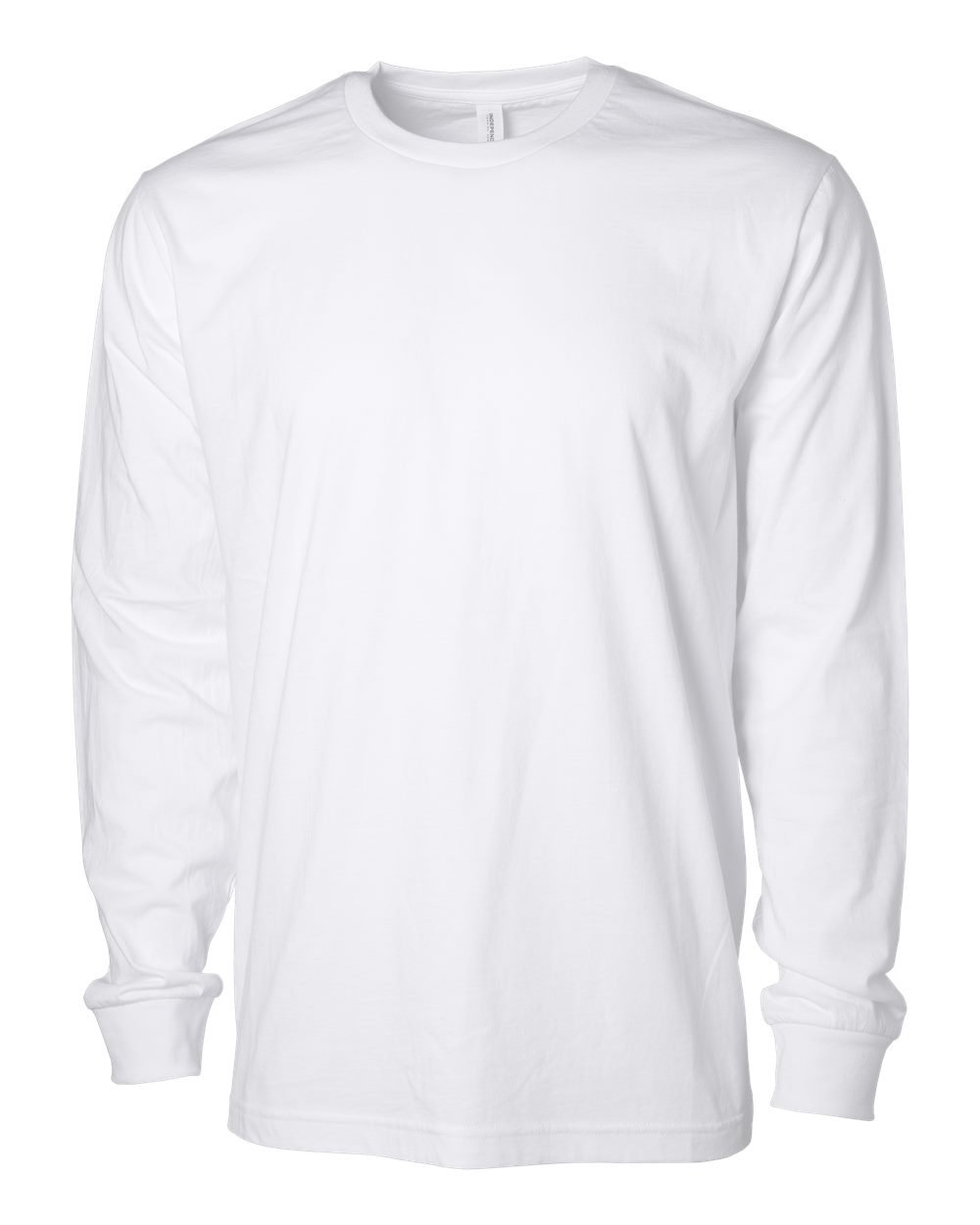 Independent Trading Co. Prm180lst Unisex Premium Long Sleeve T-shirt - White