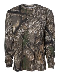 Independent Trading Co. Prm180lst Unisex Premium Long Sleeve T-shirt - Realtree Apx Camo