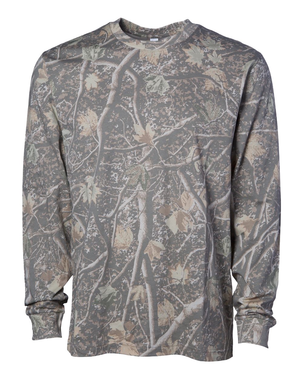 Independent Trading Co. Prm180lst Unisex Premium Long Sleeve T-shirt - Deadwood Tree Camo