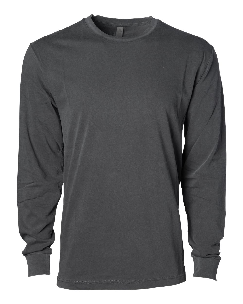 Independent Trading Co. Prm180lst Unisex Premium Long Sleeve T-shirt - Pigment Black