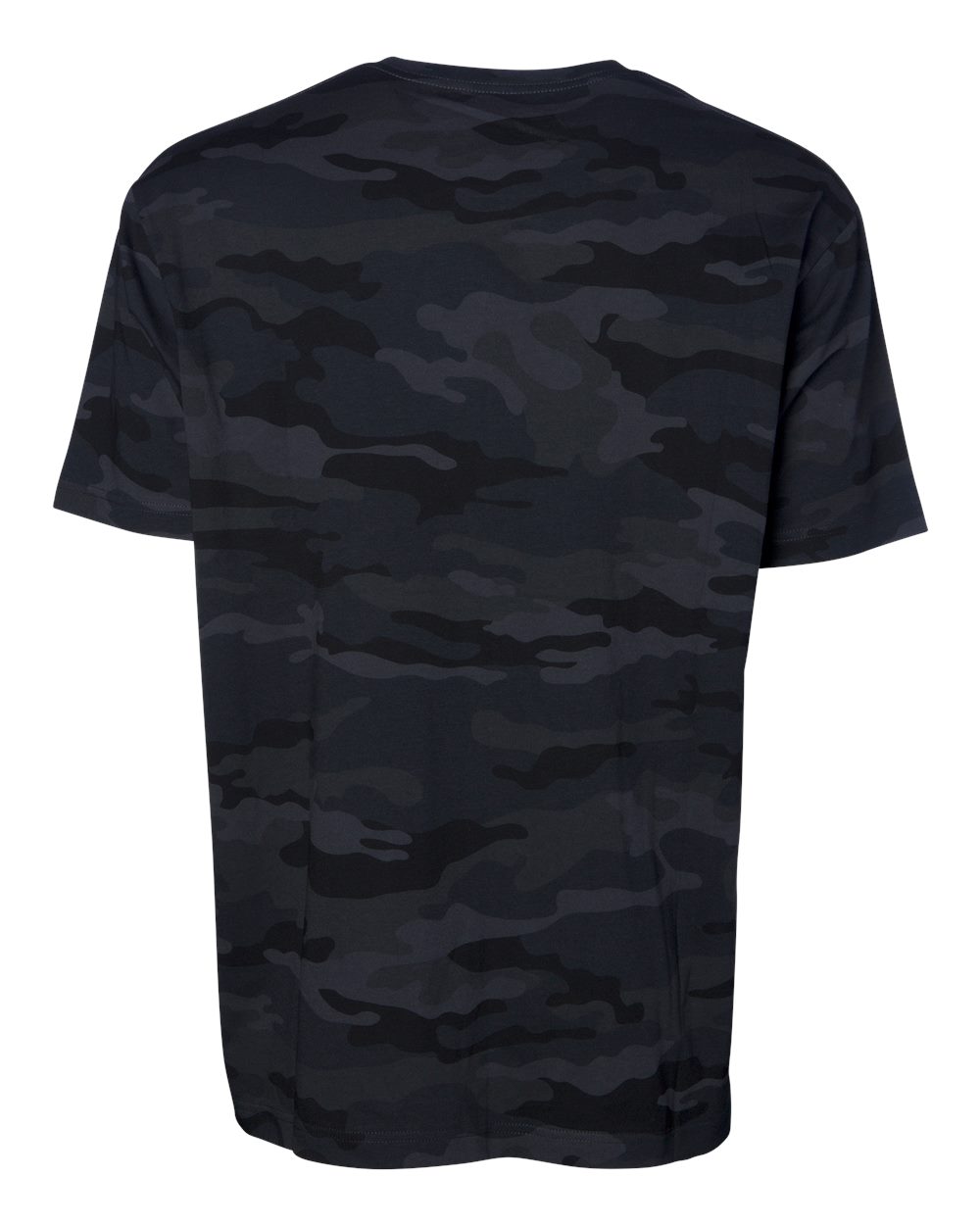 Independent Trading Co. Prm180pt Premium Pigment-dyed T-shirt - Black Camo