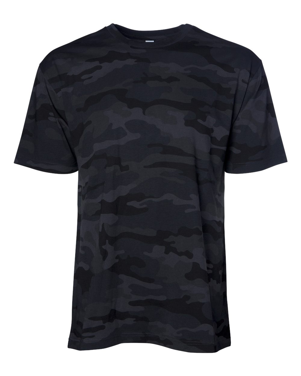 Independent Trading Co. Prm180pt Premium Pigment-dyed T-shirt - Black Camo