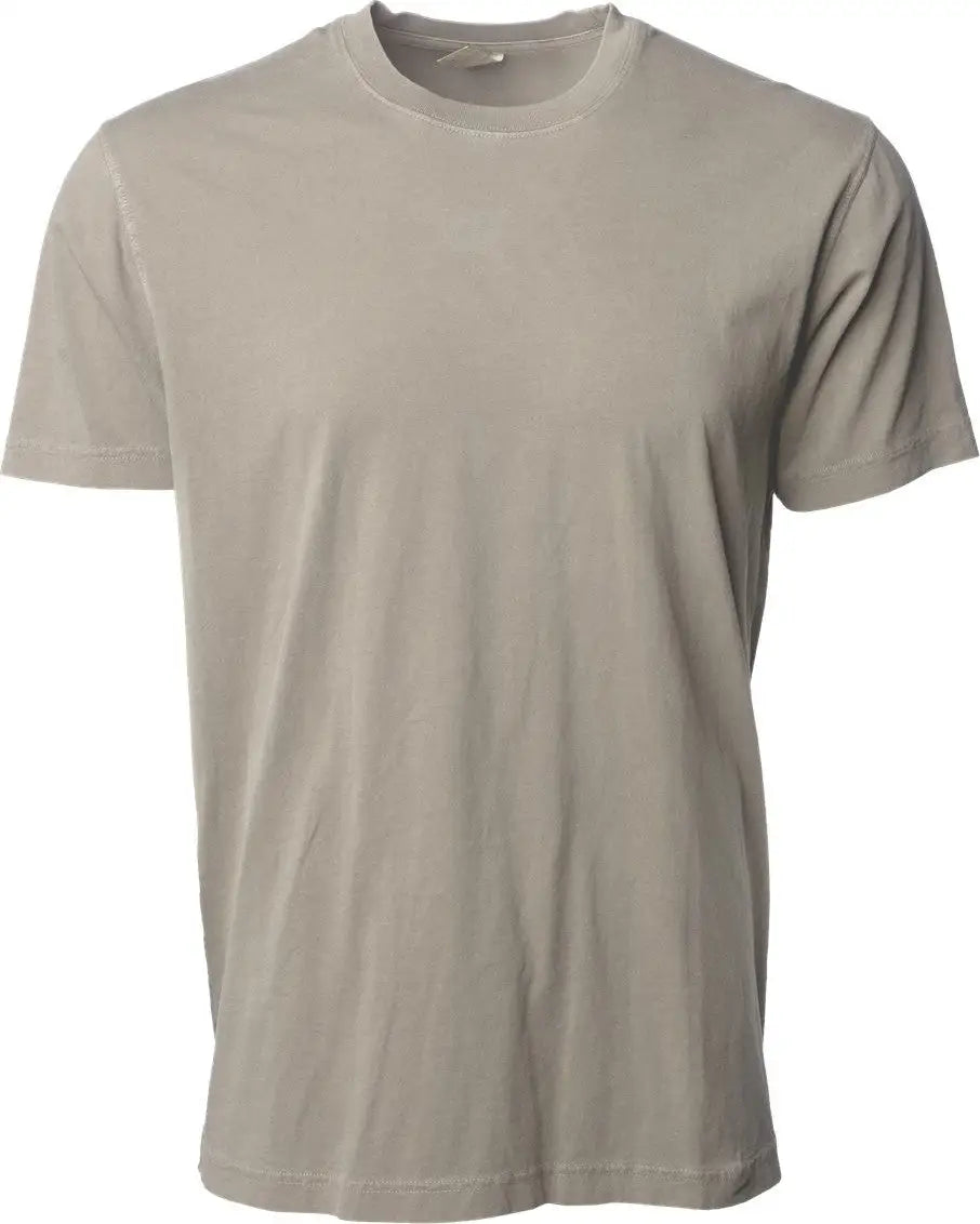 Independent Trading Co. Prm180pt Premium Pigment-dyed T-shirt - Pigment Cement - Adult Xs