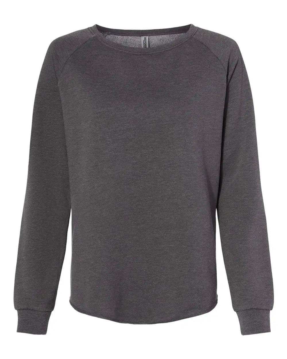 Independent Trading Co. Prm2000 Women’s California Wave Wash Crewneck Sweatshirt - Shadow - Dark Gray / Xs