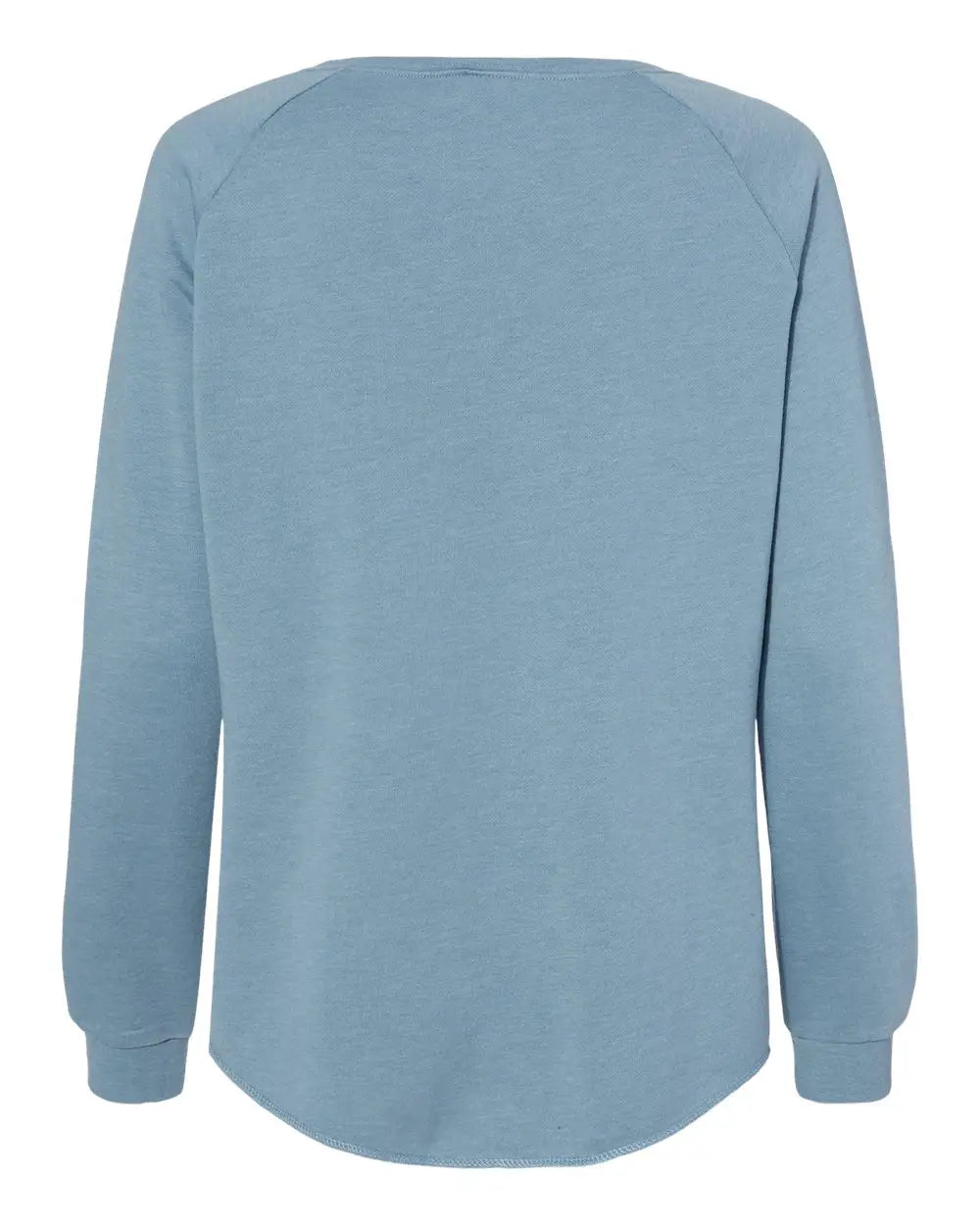 Independent Trading Co. Prm2000 Women’s California Wave Wash Crewneck Sweatshirt - Misty Blue