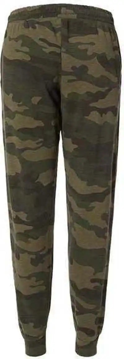 Independent Trading co Prm20pnt Women’s California Wave Wash Sweatpants - Forest Camo Heather