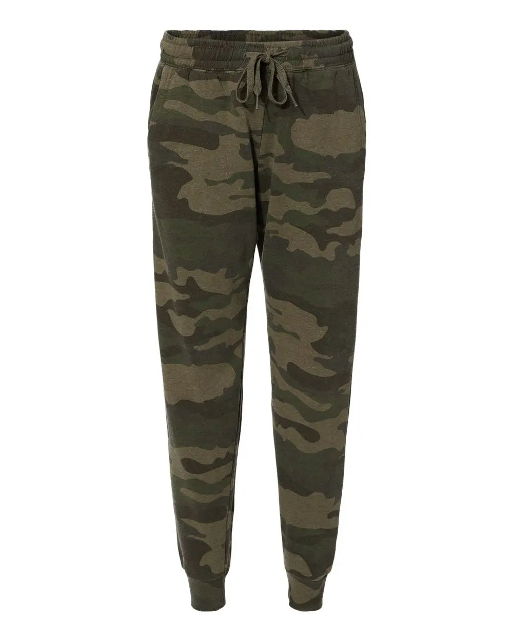 Independent Trading Co. Prm20pnt Women’s California Wave Wash Sweatpants - Forest Camo Heather - Xs