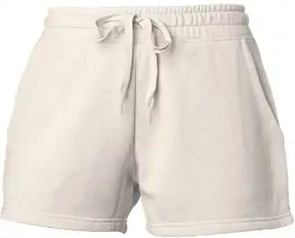 Independent Trading co Prm20srt Womens Lightweight California Wave Wash Sweatshorts Bone