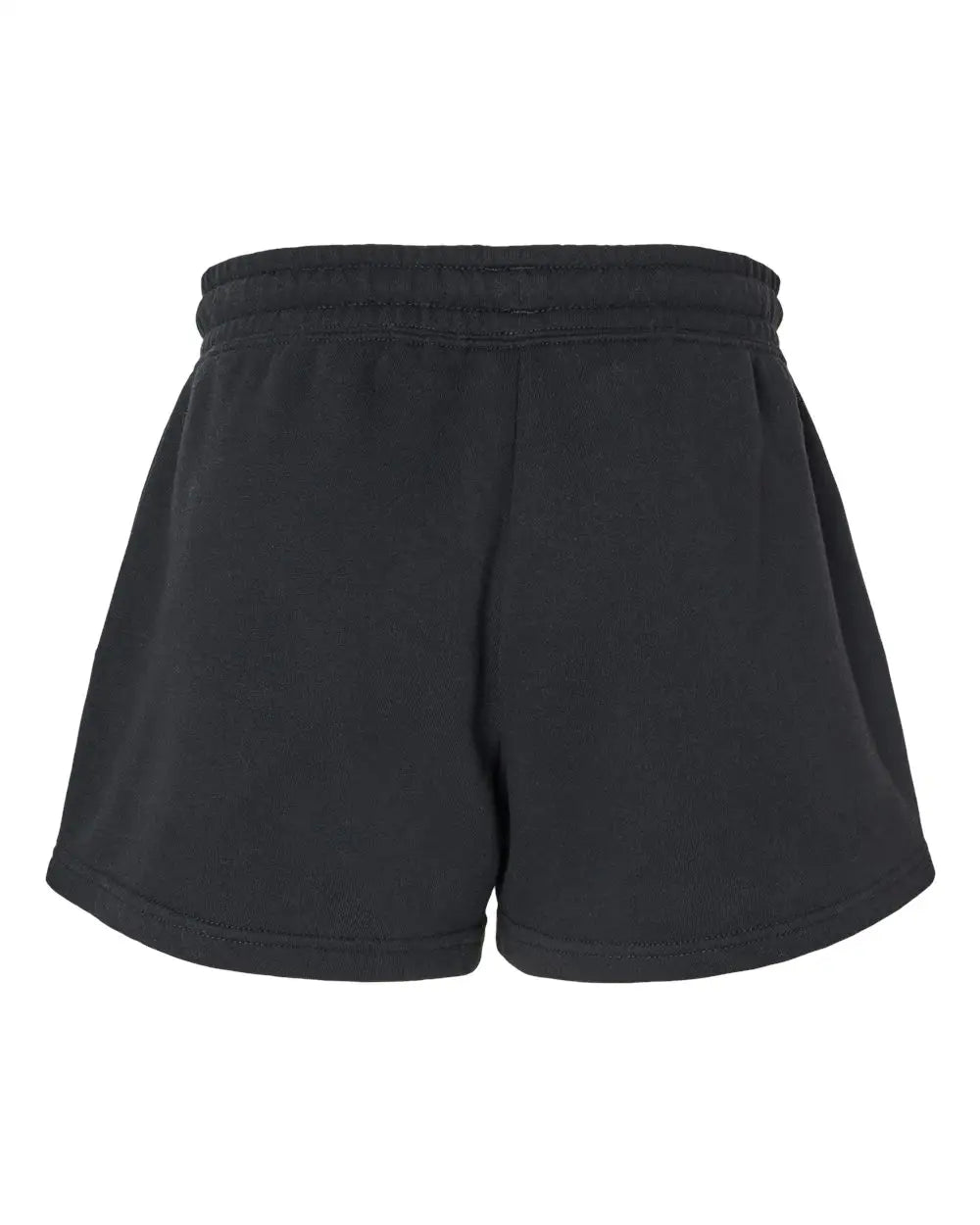 Independent Trading Co. Prm20srt Women’s Lightweight California Wave Wash Fleece Shorts - Black