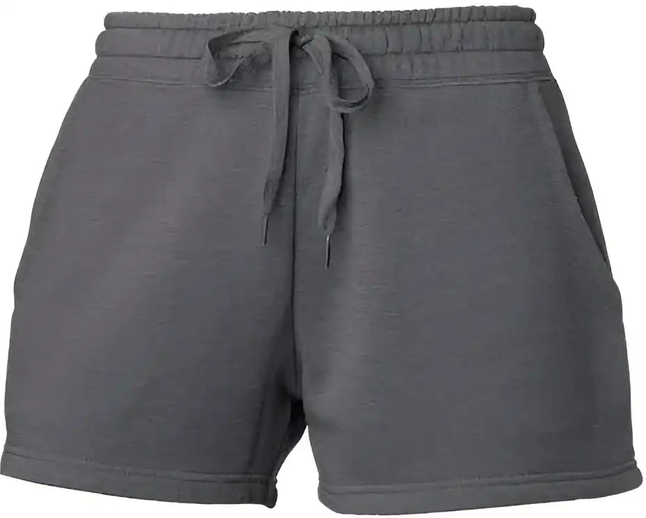 Independent Trading co Prm20srt Womens Lightweight California Wave Wash Sweatshorts Shadow