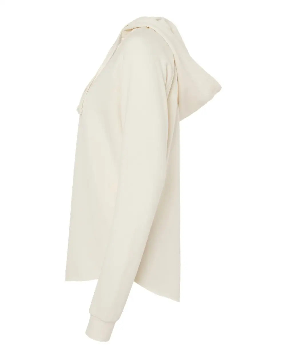Independent Trading Co. Prm2500 Women’s Lightweight California Wave Wash Hooded Sweatshirt - Bone