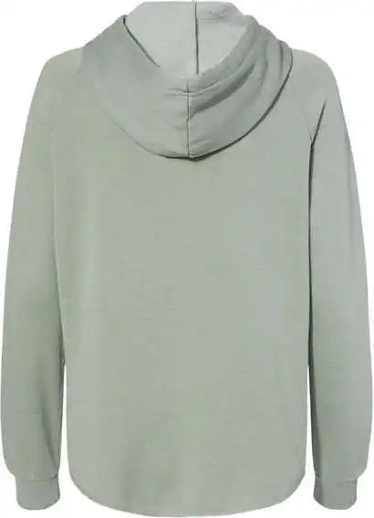 Independent Trading co Prm2500z Women’s California Wave Wash Full Zip Hooded Sweatshirt Sage