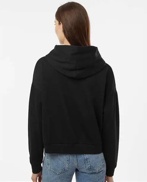Independent Trading Co. Prm2600 Women’s California Wave Wash Sunday Hooded Sweatshirt - Black