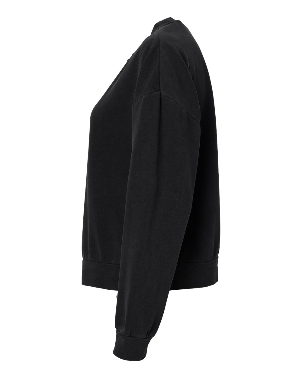 Independent Trading Co. Prm2700 Women’s California Wave Wash Sunday Crewneck Sweatshirt - Black