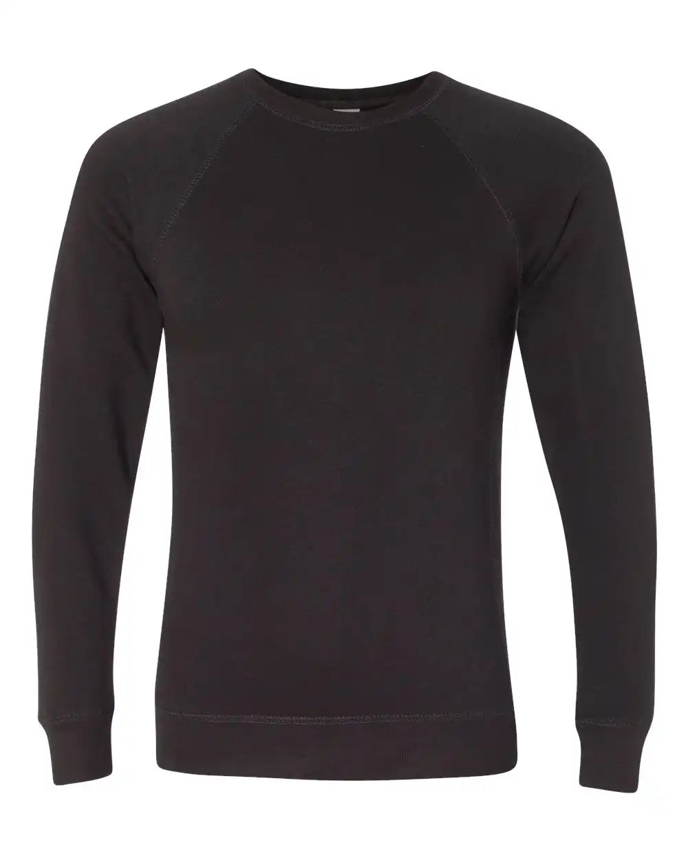 Independent Trading Co. Prm30sbc Special Blend Crewneck Raglan Sweatshirt - Black - Xs
