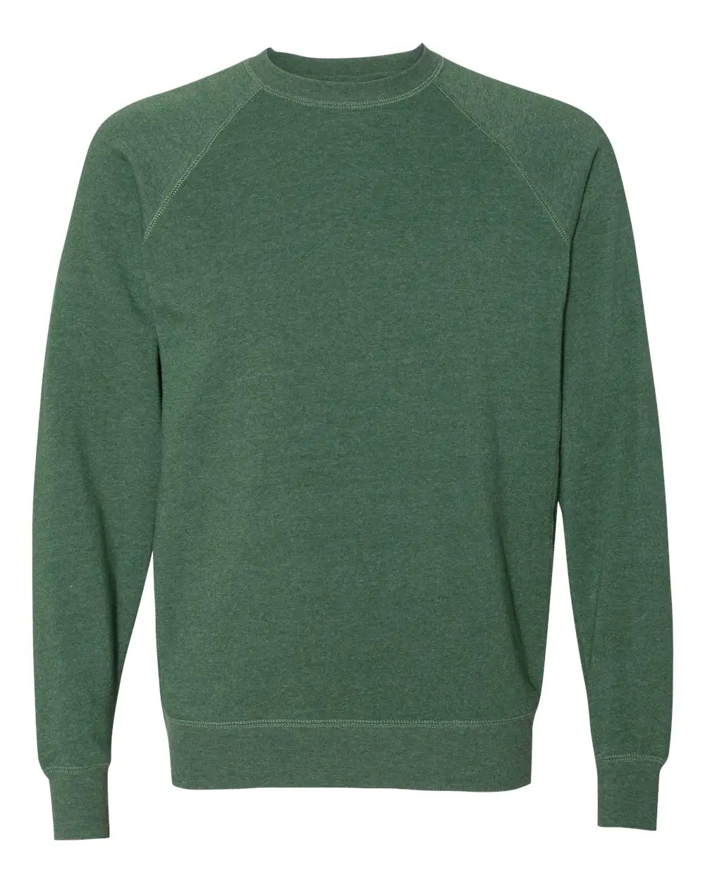 Independent Trading Co. Prm30sbc Special Blend Crewneck Raglan Sweatshirt - Moss - Forest / Xs