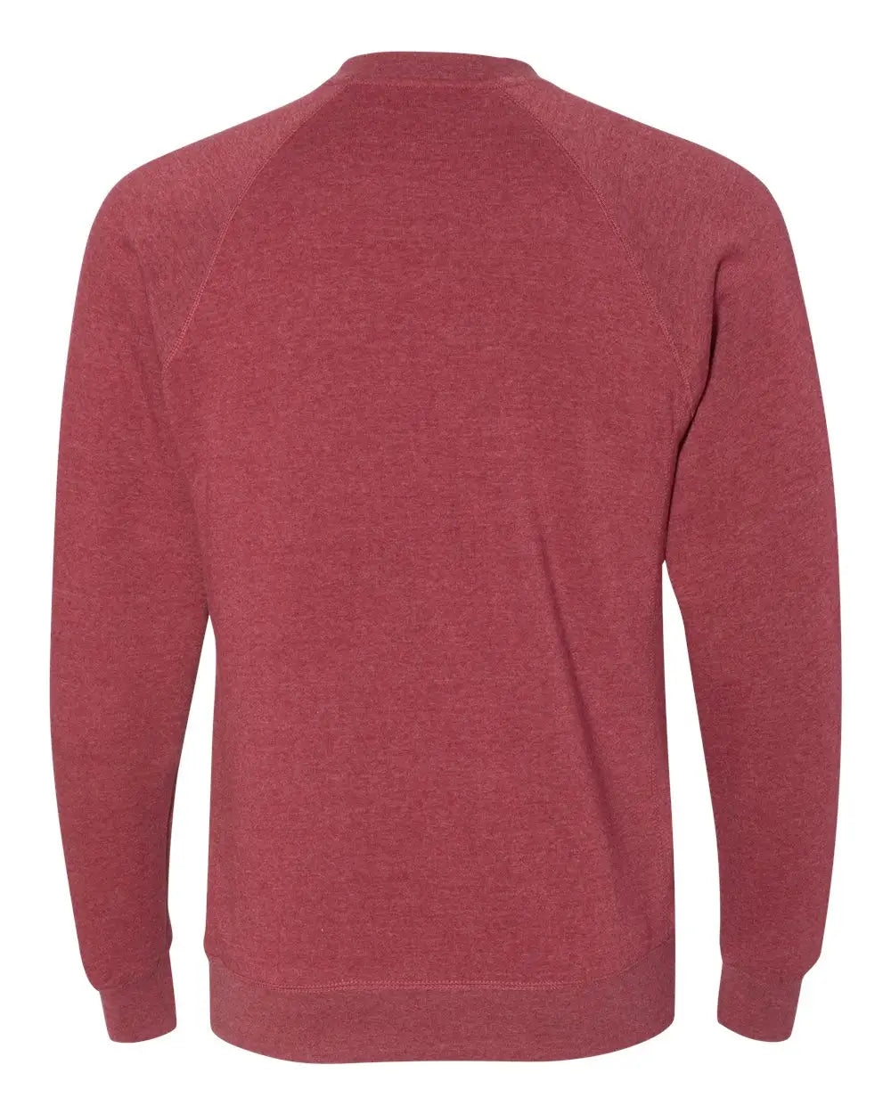 Independent Trading Co. Prm30sbc Special Blend Crewneck Raglan Sweatshirt - Crimson