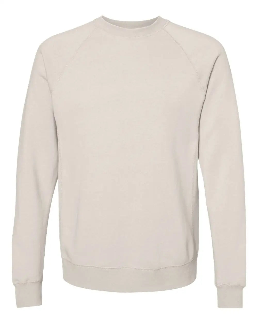Independent Trading Co. Prm30sbc Special Blend Crewneck Raglan Sweatshirt - Stone Heather - Gray / Xs