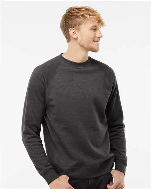 Independent Trading Co. Prm30sbc Special Blend Crewneck Raglan Sweatshirt - Carbon
