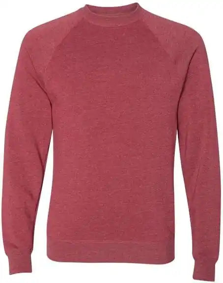 Independent Trading co Prm30sbc Unisex Special Blend Raglan Sweatshirt - Crimson