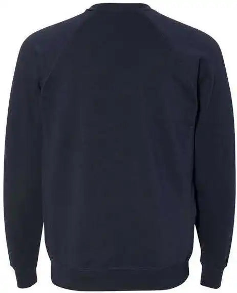 Independent Trading co Prm30sbc Unisex Special Blend Raglan Sweatshirt Classic Navy