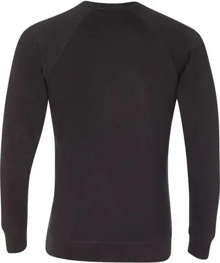 Independent Trading co Prm30sbc Unisex Special Blend Raglan Sweatshirt - Black