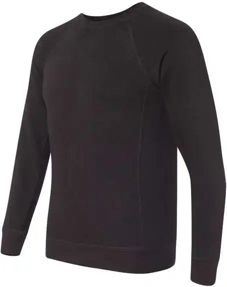 Independent Trading co Prm30sbc Unisex Special Blend Raglan Sweatshirt - Black